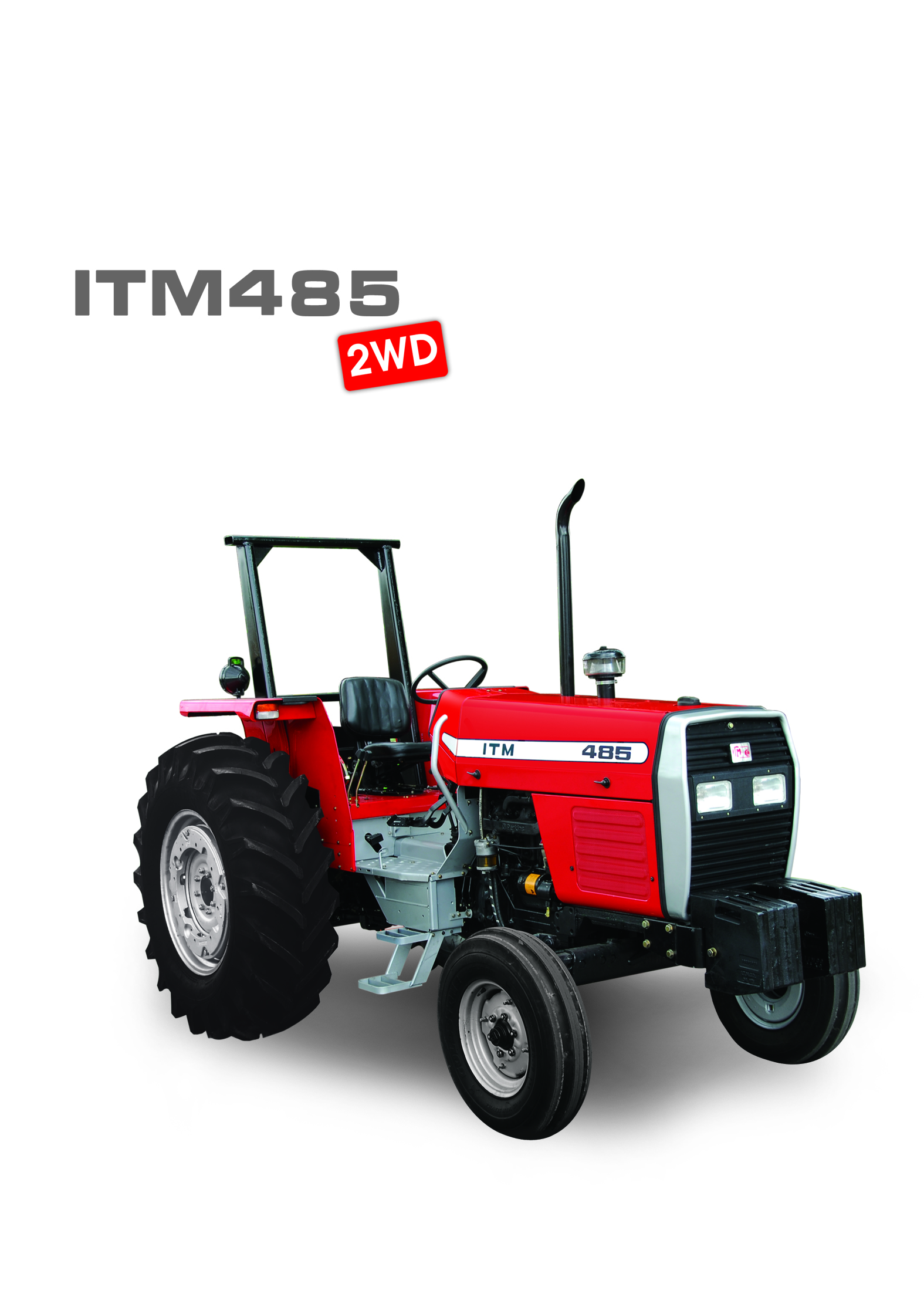 مشخصات تراکتور 485 تک دیفرانسیل - ITM 485 2WD + تصاویر تراکتور 485 تک دیفرانسیل