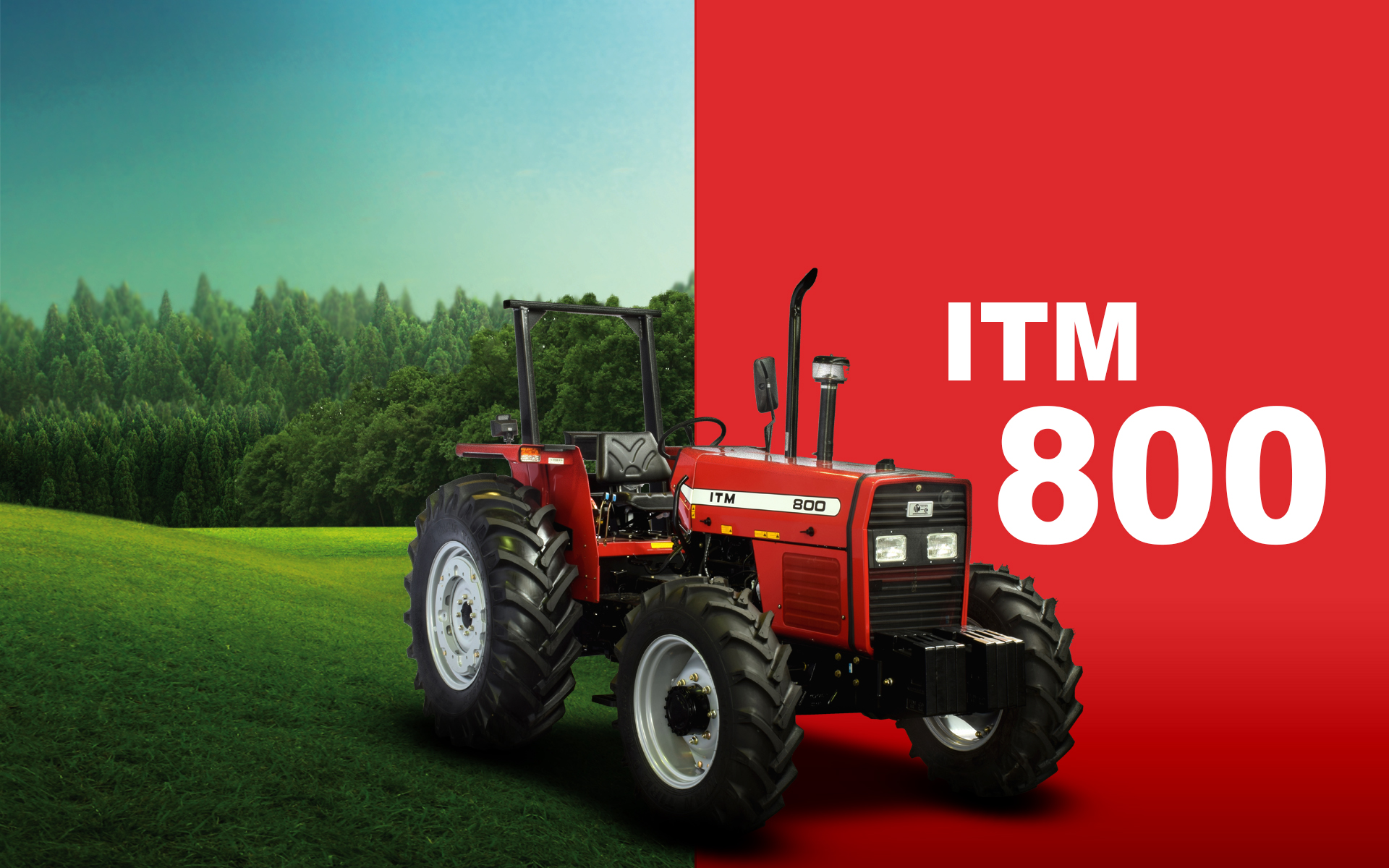 مشخصات تراکتور 800 جفت دیفرانسیل - ITM 800 4WD + تصاویر تراکتور 800 جفت دیفرانسیل